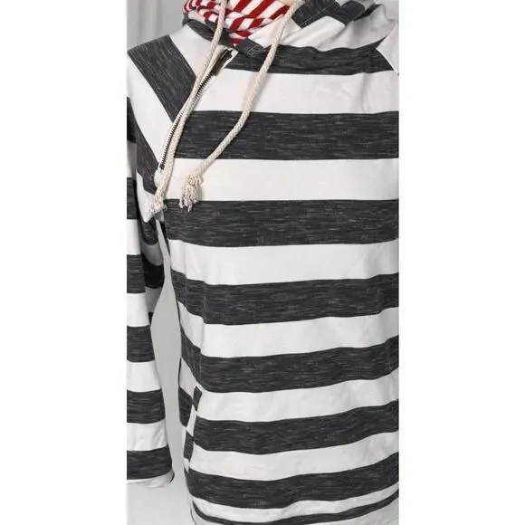 Ampersand Avenue Double Hoodie Medium Stripe - Picture 8 of 9